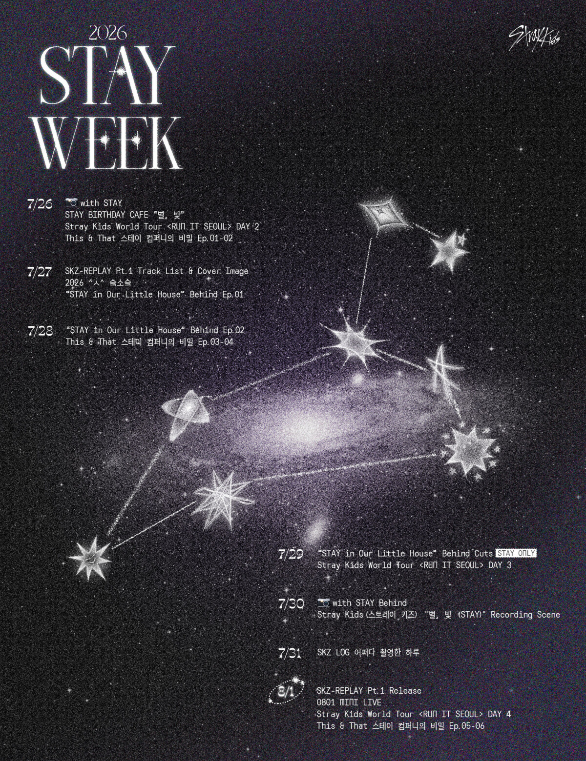 Stray Kids launches STAY eighth anniversary week with new web