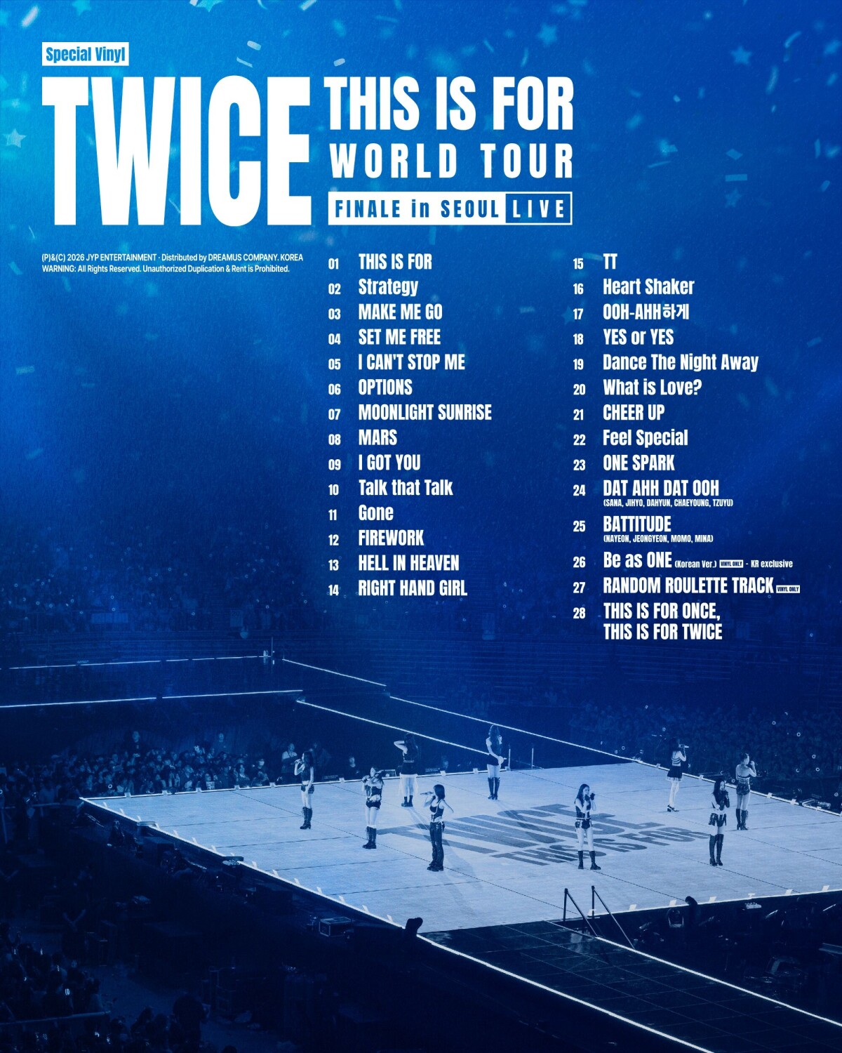 Twice reveals tracklist for 'This Is For' live concert album